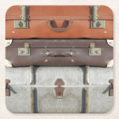 DESSOUS-DE-VERRE CARRÉ EN PAPIER ANCIENNE ANGLETERRE (Devant)