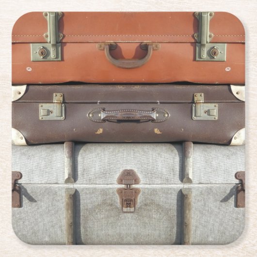 DESSOUS-DE-VERRE CARRÉ EN PAPIER ANCIENNE ANGLETERRE (Devant)