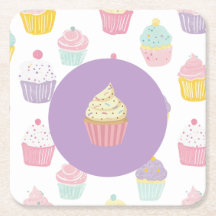 anniversaire de enfant fête cupcake pastel motif