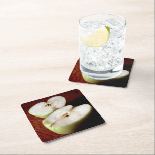 Dessous-de-verre Carré En Papier Apple
