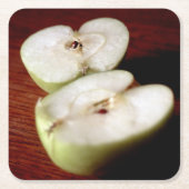 Dessous-de-verre Carré En Papier Apple (Devant)