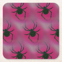 Araignées en rose