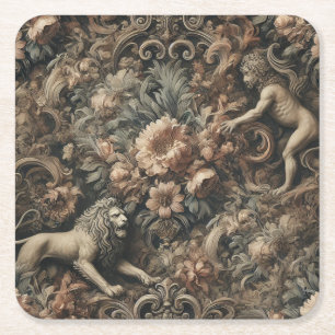 Dessous-de-verre Carré En Papier Arcane Majesty - Gothique Baroque Design