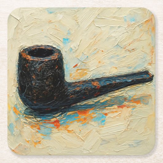 Dessous-de-verre Carré En Papier Art of Pipe (#10) (Devant)