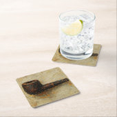 Dessous-de-verre Carré En Papier Art of Pipe (#13) (En situation)