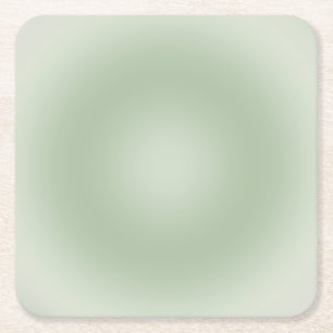 Dessous-de-verre Carré En Papier Aura Vert Sage