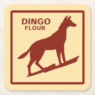 Dessous-de-verre Carré En Papier Australie - Flore Dingo