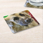 Dessous-de-verre Carré En Papier Aww (Incliné)