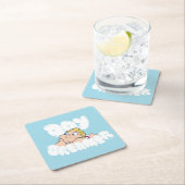 Dessous-de-verre Carré En Papier Baby Hercules - Day Dreamer Square Paper Coaster (En situation)