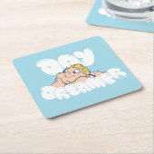 Dessous-de-verre Carré En Papier Baby Hercules - Day Dreamer Square Paper Coaster (Incliné)