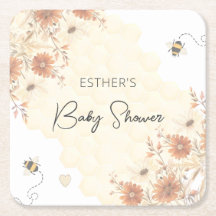 Baby shower Fleur sauvage Little Bee Honey Boho