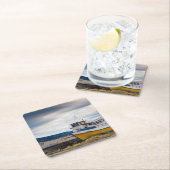 Dessous-de-verre Carré En Papier  Bateaux de pêche (En situation)