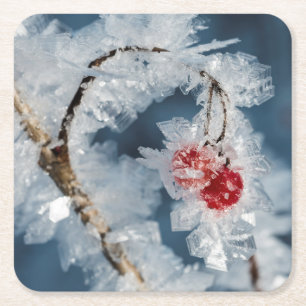 Dessous-de-verre Carré En Papier Berry