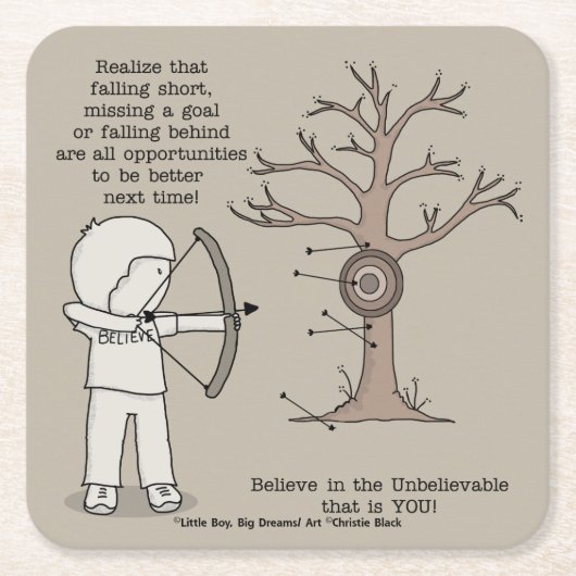 Dessous-de-verre Carré En Papier Better Next (Devant)