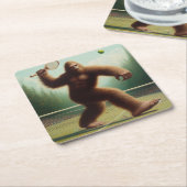 Dessous-de-verre Carré En Papier Bigfoot Tennis (Incliné)