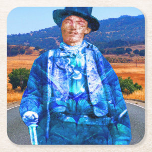 Dessous-de-verre Carré En Papier Billy l'enfant