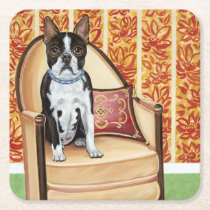 Dessous-de-verre Carré En Papier Biscuit d'Oreo Boston