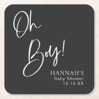 Black Gothique & Moody Oh Boy Baby shower