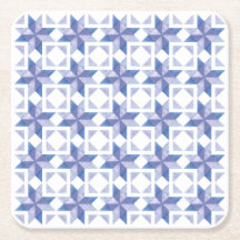 Bloc de patchwork bleu