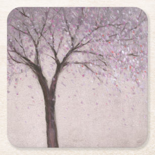 Dessous-de-verre Carré En Papier Blossom II