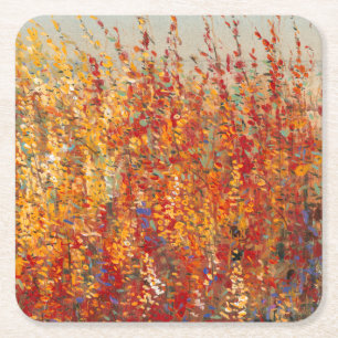 Dessous-de-verre Carré En Papier Blossoms du désert II