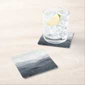 Dessous-de-verre Carré En Papier Blustering Grey Valley (En situation)