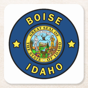 Dessous-de-verre Carré En Papier Boise Idaho