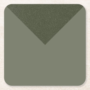 Dessous-de-verre Carré En Papier Boisson verte Arrowhead Moss - Dessous de verre en