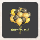 Dessous-de-verre Carré En Papier Bonne année (Devant)