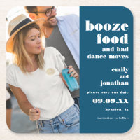Booze Food Mauvaise Danse Photo Turquoise Enregist