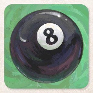 Dessous-de-verre Carré En Papier Boule 8
