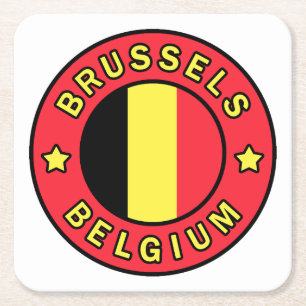 Dessous-de-verre Carré En Papier Bruxelles Belgique