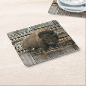 Dessous-de-verre Carré En Papier Buffalo (Incliné)