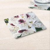 Dessous-de-verre Carré En Papier Calsap Rhododendrons (Incliné)