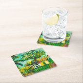 Dessous-de-verre Carré En Papier Campagne espagnole (En situation)