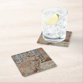 Dessous-de-verre Carré En Papier Capybara (En situation)