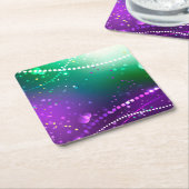 Dessous-de-verre Carré En Papier Carthagène Solive Purple (Incliné)