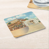 Dessous-de-verre Carré En Papier Catalina (Incliné)