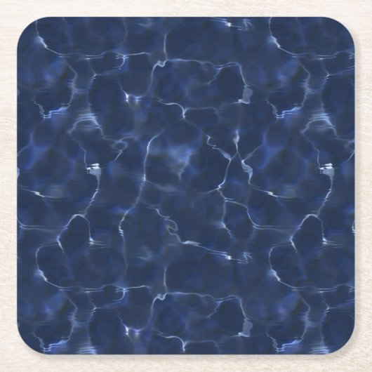 Dessous-de-verre Carré En Papier Caustiques (Devant)