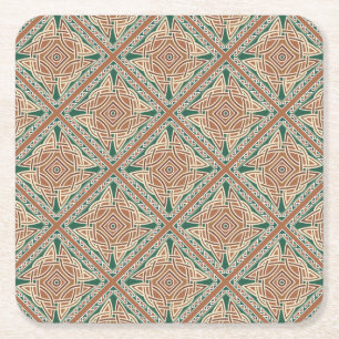 Dessous-de-verre Carré En Papier Celtic Kells
