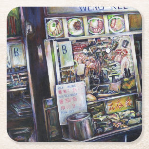 Dessous-de-verre Carré En Papier Cenosillicaphia, Singapour