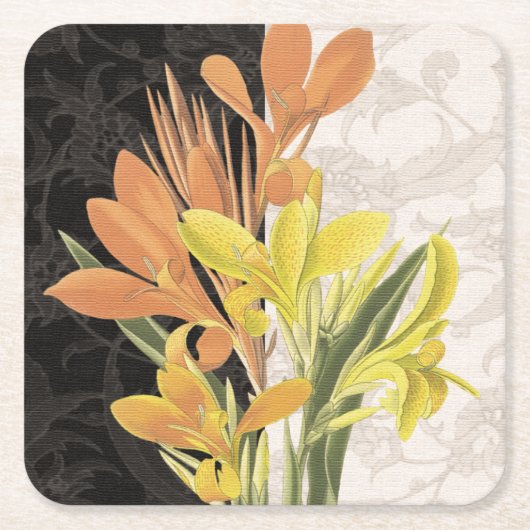 Dessous-de-verre Carré En Papier Centre I (Devant)