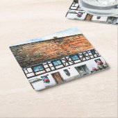 Dessous-de-verre Carré En Papier Chambre (Incliné)