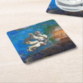 Dessous-de-verre Carré En Papier Chariot d'Apollon, Redon (Incliné)