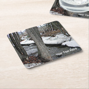 Dessous-de-verre Carré En Papier Chester Creek