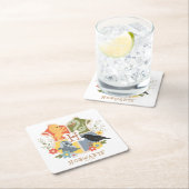 Dessous-de-verre Carré En Papier Cimier HOGWARTS™ (En situation)