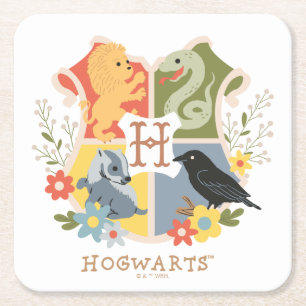 Dessous-de-verre Carré En Papier Cimier HOGWARTS™