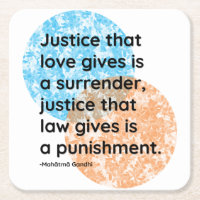 Citations du Mahatma Gandhi Justice