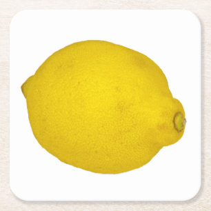 Dessous-de-verre Carré En Papier Citron