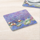 Dessous-de-verre Carré En Papier Claude Monet - Lys d'eau (Incliné)
